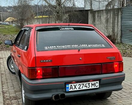 Красный ВАЗ 2109, объемом двигателя 1.3 л и пробегом 110 тыс. км за 1399 $, фото 1 на Automoto.ua