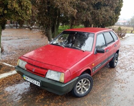 Красный ВАЗ 2109, объемом двигателя 1.5 л и пробегом 150 тыс. км за 946 $, фото 1 на Automoto.ua