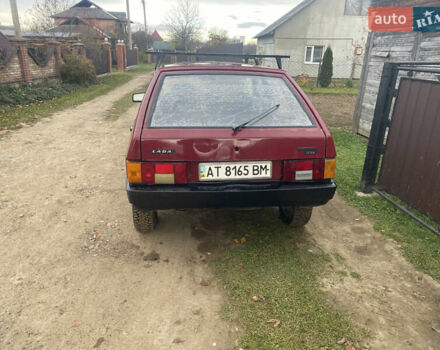 Красный ВАЗ 2109, объемом двигателя 1.5 л и пробегом 238 тыс. км за 450 $, фото 8 на Automoto.ua