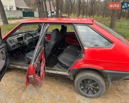 Красный ВАЗ 2109, объемом двигателя 1.1 л и пробегом 82 тыс. км за 550 $, фото 2 на Automoto.ua
