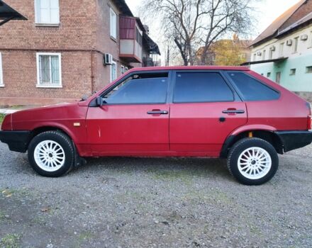 Красный ВАЗ 2109, объемом двигателя 1.3 л и пробегом 60 тыс. км за 1074 $, фото 1 на Automoto.ua