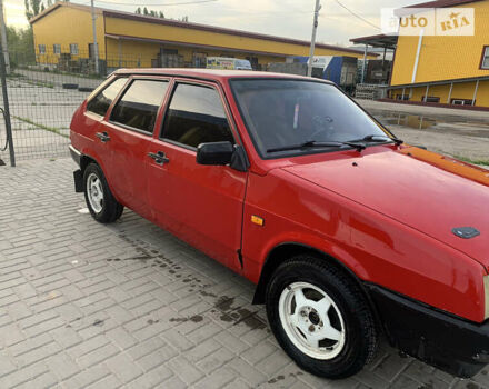 Красный ВАЗ 2109, объемом двигателя 1.45 л и пробегом 62 тыс. км за 1400 $, фото 2 на Automoto.ua
