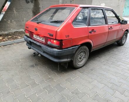 Красный ВАЗ 2109, объемом двигателя 0 л и пробегом 150 тыс. км за 1150 $, фото 3 на Automoto.ua