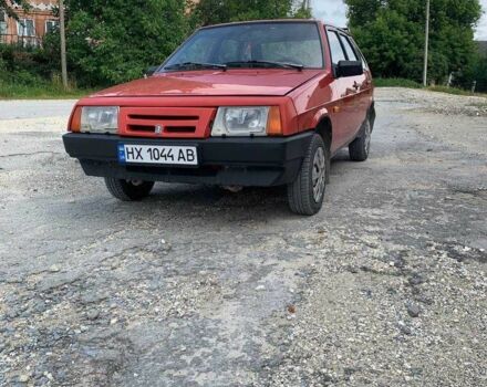 Красный ВАЗ 2109, объемом двигателя 1.1 л и пробегом 80 тыс. км за 1500 $, фото 1 на Automoto.ua