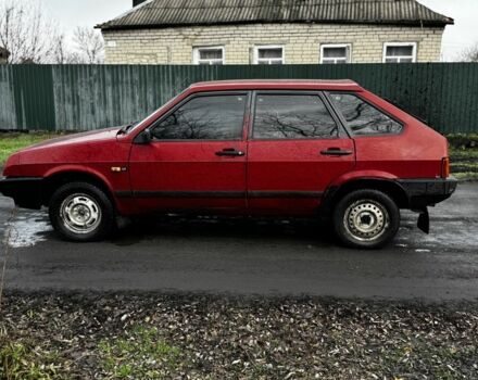 Красный ВАЗ 2109, объемом двигателя 1.3 л и пробегом 77 тыс. км за 996 $, фото 4 на Automoto.ua