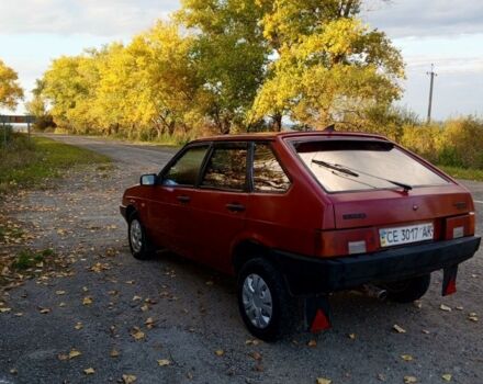 Красный ВАЗ 2109, объемом двигателя 3 л и пробегом 150 тыс. км за 850 $, фото 2 на Automoto.ua