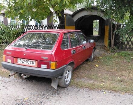 Красный ВАЗ 2109, объемом двигателя 1.3 л и пробегом 100 тыс. км за 750 $, фото 4 на Automoto.ua