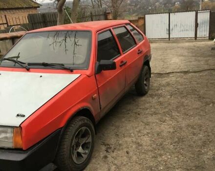 Красный ВАЗ 2109, объемом двигателя 1.5 л и пробегом 275 тыс. км за 1300 $, фото 3 на Automoto.ua