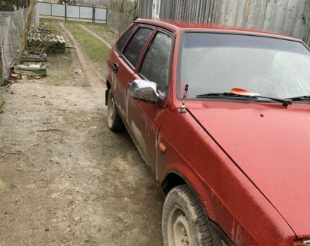 Червоний ВАЗ 2109, об'ємом двигуна 1.5 л та пробігом 100 тис. км за 500 $, фото 1 на Automoto.ua