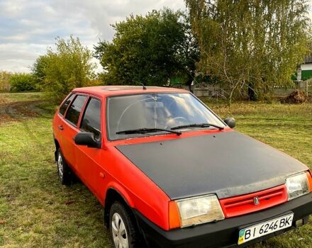 Красный ВАЗ 2109, объемом двигателя 1.5 л и пробегом 0 тыс. км за 950 $, фото 1 на Automoto.ua