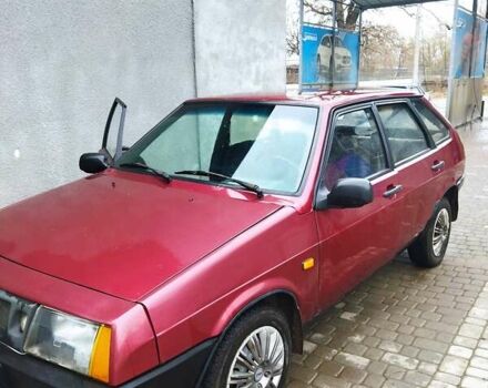 Красный ВАЗ 2109, объемом двигателя 1.5 л и пробегом 350 тыс. км за 1200 $, фото 1 на Automoto.ua