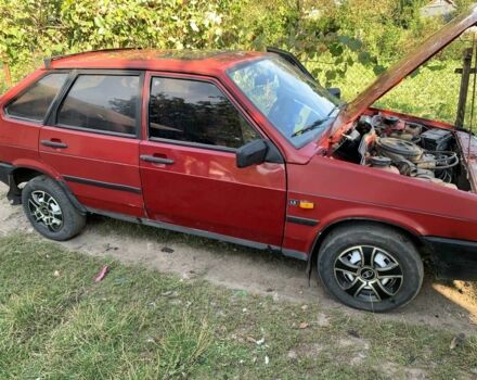 Красный ВАЗ 2109, объемом двигателя 1.5 л и пробегом 50 тыс. км за 800 $, фото 3 на Automoto.ua