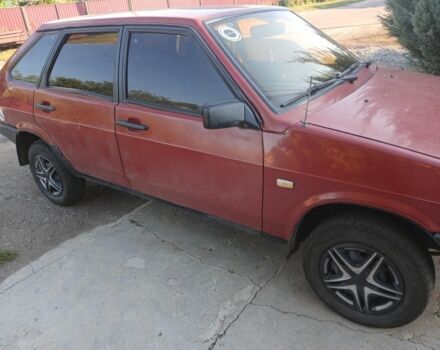 ВАЗ 2109 1992 в Томаковка на Automoto.ua Красный ВАЗ 2109, объемом двигателя 1.2 л и пробегом 40 тыс. км за 1300 $, фото 3 на Automoto.ua