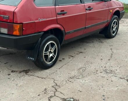 Красный ВАЗ 2109, объемом двигателя 1.5 л и пробегом 57 тыс. км за 1800 $, фото 3 на Automoto.ua