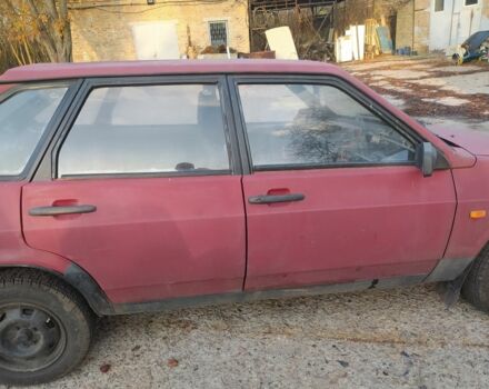 Красный ВАЗ 2109, объемом двигателя 1.1 л и пробегом 91 тыс. км за 1300 $, фото 5 на Automoto.ua