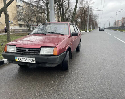 Красный ВАЗ 2109, объемом двигателя 1.5 л и пробегом 135 тыс. км за 1350 $, фото 2 на Automoto.ua