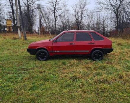 Красный ВАЗ 2109, объемом двигателя 1.5 л и пробегом 230 тыс. км за 700 $, фото 3 на Automoto.ua