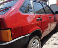 Красный ВАЗ 2109, объемом двигателя 1.3 л и пробегом 84 тыс. км за 1600 $, фото 1 на Automoto.ua