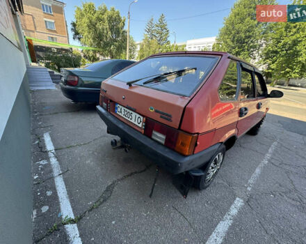 Красный ВАЗ 2109, объемом двигателя 1.3 л и пробегом 170 тыс. км за 1000 $, фото 6 на Automoto.ua