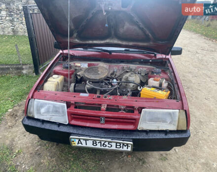 Красный ВАЗ 2109, объемом двигателя 1.5 л и пробегом 238 тыс. км за 450 $, фото 4 на Automoto.ua