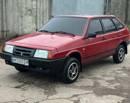 Красный ВАЗ 2109, объемом двигателя 1.5 л и пробегом 57 тыс. км за 1800 $, фото 1 на Automoto.ua