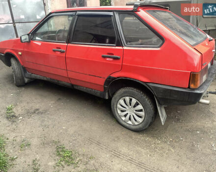 ВАЗ 2109 1992 в Черновцах на Automoto.ua Красный ВАЗ 2109, объемом двигателя 1.5 л и пробегом 175 тыс. км за 1200 $, фото 2 на Automoto.ua