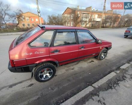 Красный ВАЗ 2109, объемом двигателя 1.29 л и пробегом 200 тыс. км за 900 $, фото 15 на Automoto.ua