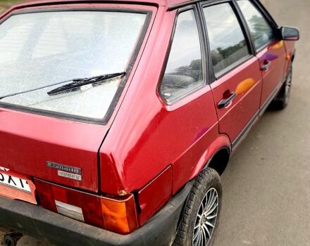 Красный ВАЗ 2109, объемом двигателя 1.5 л и пробегом 200 тыс. км за 1500 $, фото 4 на Automoto.ua