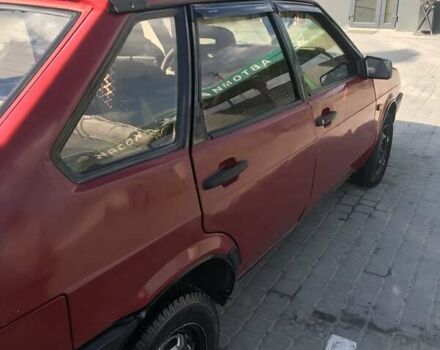 Красный ВАЗ 2109, объемом двигателя 1.3 л и пробегом 220 тыс. км за 1000 $, фото 16 на Automoto.ua