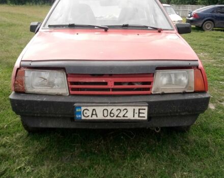 Красный ВАЗ 2109, объемом двигателя 1.3 л и пробегом 2 тыс. км за 360 $, фото 3 на Automoto.ua