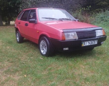 Красный ВАЗ 2109, объемом двигателя 1.5 л и пробегом 1 тыс. км за 716 $, фото 1 на Automoto.ua