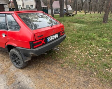 Красный ВАЗ 2109, объемом двигателя 1.1 л и пробегом 82 тыс. км за 550 $, фото 6 на Automoto.ua