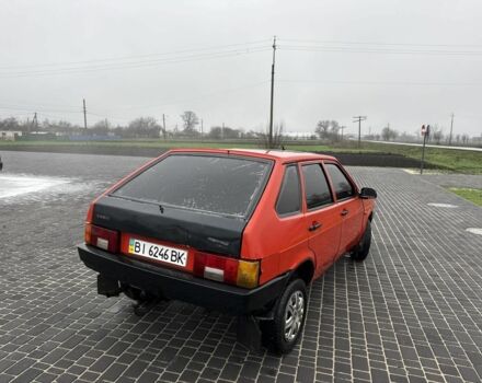 Красный ВАЗ 2109, объемом двигателя 1.5 л и пробегом 6 тыс. км за 828 $, фото 3 на Automoto.ua