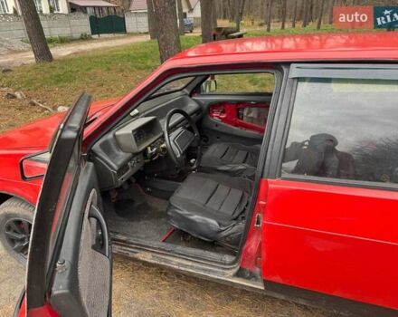 Красный ВАЗ 2109, объемом двигателя 1.1 л и пробегом 82 тыс. км за 550 $, фото 1 на Automoto.ua