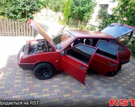 Красный ВАЗ 2109, объемом двигателя 1.5 л и пробегом 211 тыс. км за 800 $, фото 4 на Automoto.ua