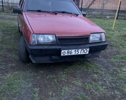 Червоний ВАЗ 2109, об'ємом двигуна 1.3 л та пробігом 84 тис. км за 831 $, фото 2 на Automoto.ua