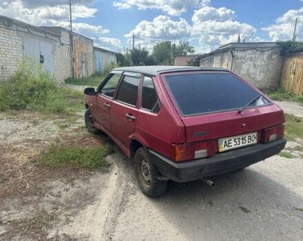Красный ВАЗ 2109, объемом двигателя 1.5 л и пробегом 100 тыс. км за 600 $, фото 3 на Automoto.ua