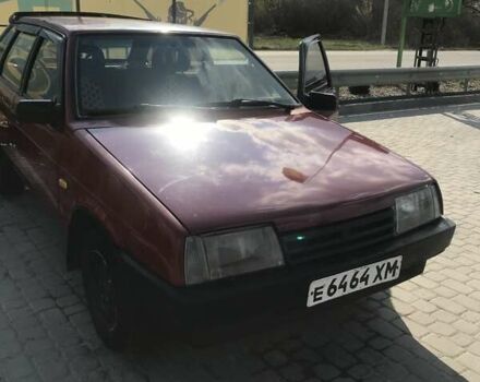 Красный ВАЗ 2109, объемом двигателя 1.3 л и пробегом 220 тыс. км за 1000 $, фото 17 на Automoto.ua