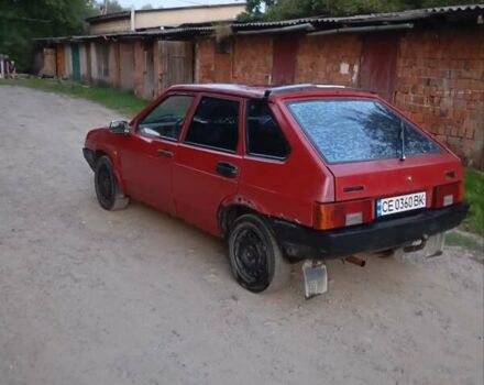 Красный ВАЗ 2109, объемом двигателя 1.5 л и пробегом 150 тыс. км за 650 $, фото 5 на Automoto.ua