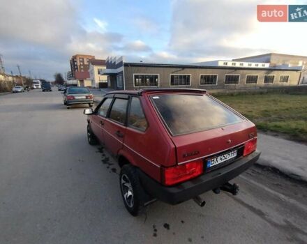 Красный ВАЗ 2109, объемом двигателя 1.29 л и пробегом 200 тыс. км за 900 $, фото 14 на Automoto.ua