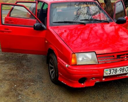 Красный ВАЗ 2109, объемом двигателя 15 л и пробегом 0 тыс. км за 1000 $, фото 4 на Automoto.ua