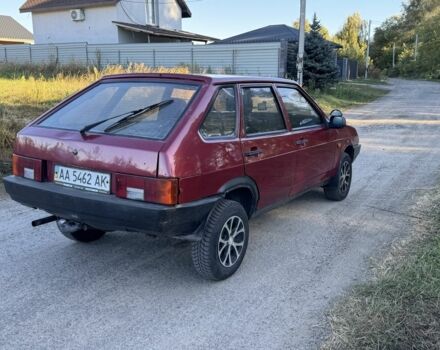 Красный ВАЗ 2109, объемом двигателя 1.5 л и пробегом 156 тыс. км за 650 $, фото 3 на Automoto.ua