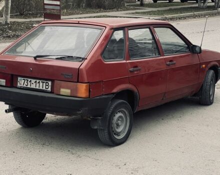 Красный ВАЗ 2109, объемом двигателя 0.11 л и пробегом 200 тыс. км за 0 $, фото 2 на Automoto.ua