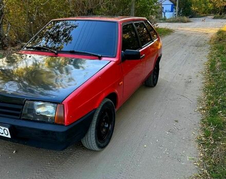 Красный ВАЗ 2109, объемом двигателя 1.3 л и пробегом 200 тыс. км за 1600 $, фото 3 на Automoto.ua