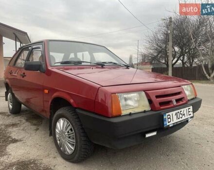 Красный ВАЗ 2109, объемом двигателя 1.3 л и пробегом 114 тыс. км за 1700 $, фото 6 на Automoto.ua