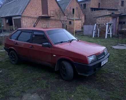 Червоний ВАЗ 2109, об'ємом двигуна 1.3 л та пробігом 84 тис. км за 831 $, фото 1 на Automoto.ua
