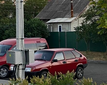 Красный ВАЗ 2109, объемом двигателя 1.3 л и пробегом 120 тыс. км за 1192 $, фото 4 на Automoto.ua