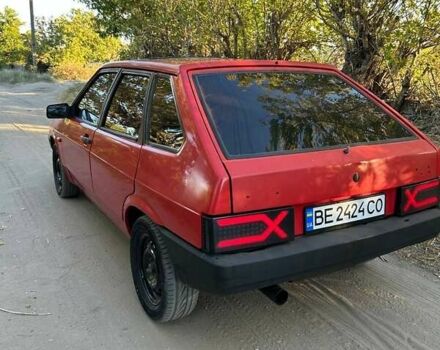 Красный ВАЗ 2109, объемом двигателя 1.5 л и пробегом 1 тыс. км за 1500 $, фото 2 на Automoto.ua