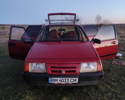 Красный ВАЗ 2109, объемом двигателя 1.1 л и пробегом 74 тыс. км за 1600 $, фото 1 на Automoto.ua