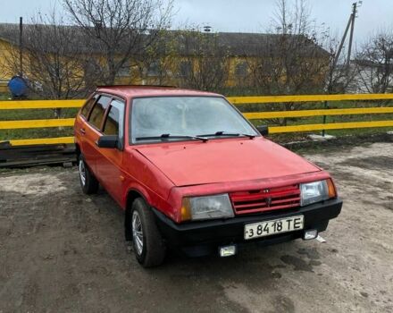 Красный ВАЗ 2109, объемом двигателя 1.5 л и пробегом 3 тыс. км за 850 $, фото 1 на Automoto.ua